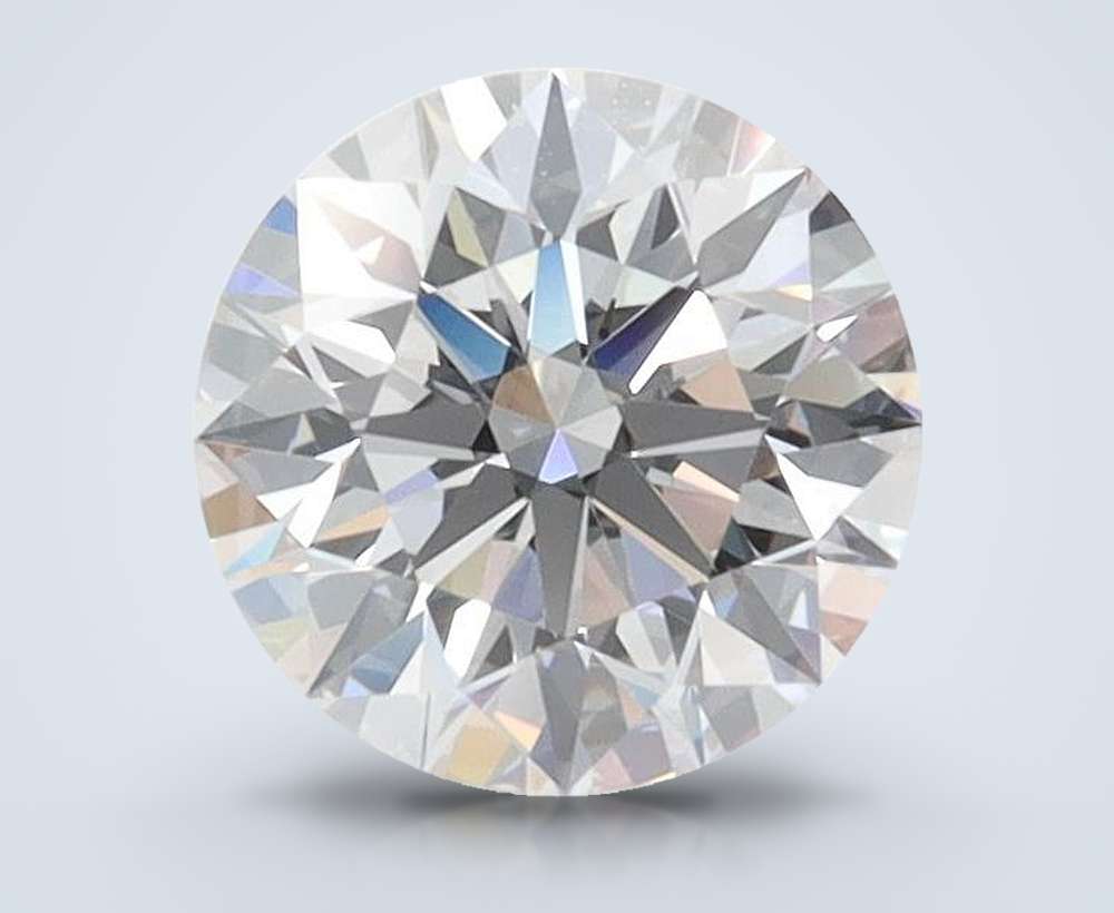 1.07ct D FL Rare Carat Ideal Cut Round Lab Grown Diamond