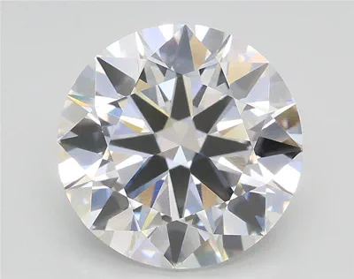 3.01ct E VS1 Rare Carat Ideal Cut Round Lab Grown Diamond