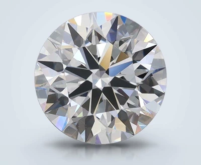 2.42ct D VVS1 Rare Carat Ideal Cut Round Lab Grown Diamond