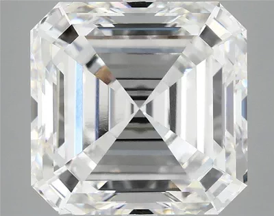 8.08ct E VVS2 Excellent Cut Asscher Lab Grown Diamond