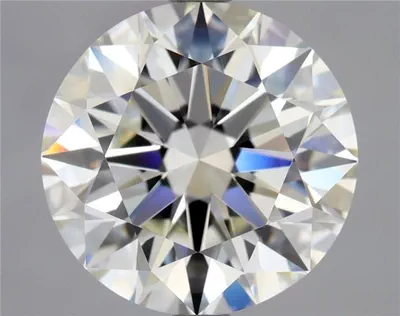 3.01ct K IF Rare Carat Ideal Cut Round Diamond