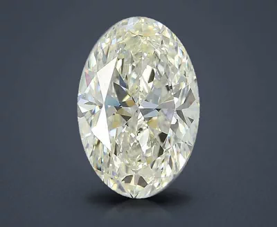 4.10ct K VS1 Rare Carat Ideal Cut Oval Diamond
