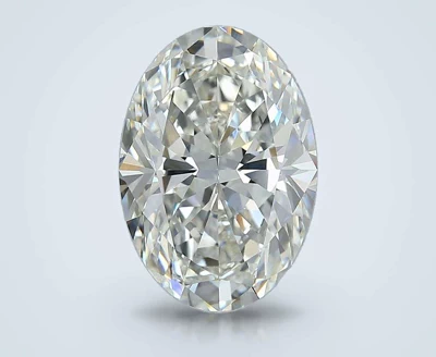 5.09ct I VS1 Rare Carat Ideal Cut Oval Diamond