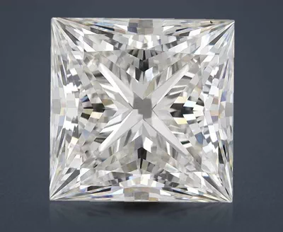 6.02ct G VS1 Rare Carat Ideal Cut Princess Lab Grown Diamond