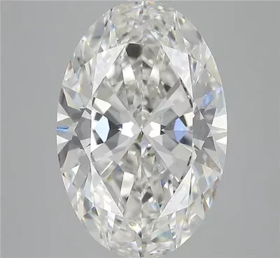 6.12ct H VS1 Rare Carat Ideal Cut Oval Lab Grown Diamond