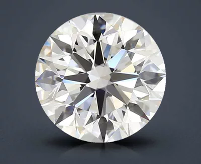3.70ct E VVS2 Excellent Cut Round Diamond