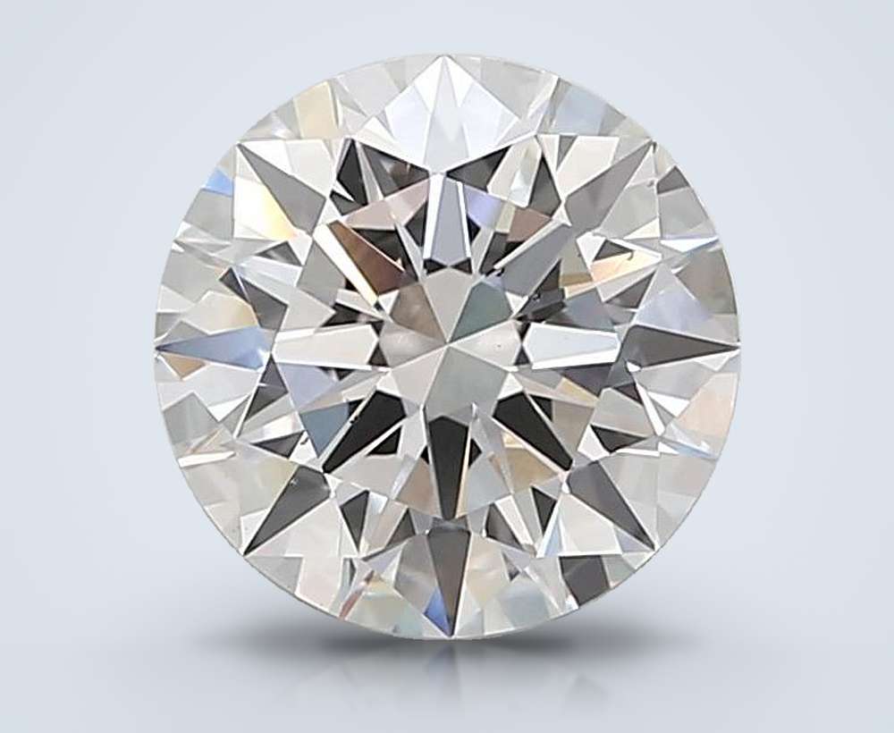 4.03ct E VS2 Rare Carat Ideal Cut Round Lab Grown Diamond