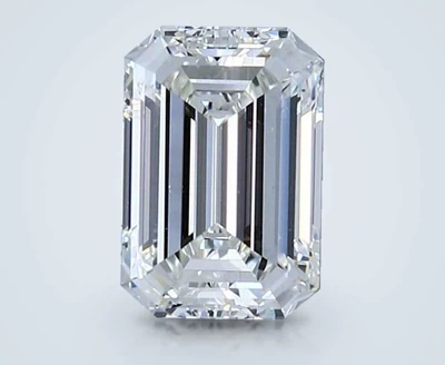 2.00ct I VS2 Rare Carat Ideal Cut Emerald Diamond