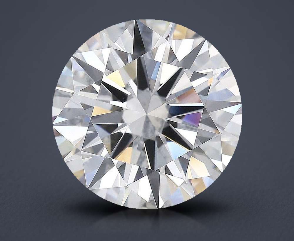 5.47ct I IF Rare Carat Ideal Cut Round Diamond