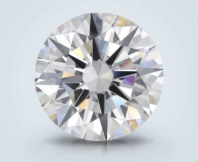 5.47ct I IF Rare Carat Ideal Cut Round Diamond