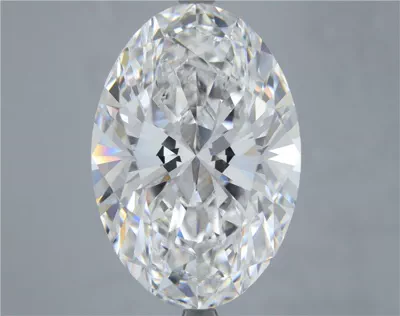 11.23ct F VS1 Rare Carat Ideal Cut Oval Lab Grown Diamond