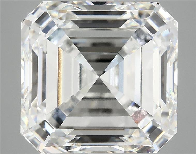10.05ct F VVS2 Rare Carat Ideal Cut Asscher Lab Grown Diamond