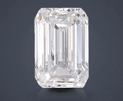 2.02ct E VS1 Rare Carat Ideal Cut Emerald Lab Grown Diamond