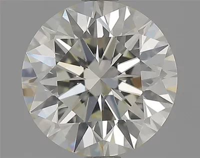 2.04ct K VS1 Rare Carat Ideal Cut Round Diamond