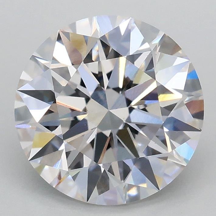 2.09ct E VS1 Rare Carat Ideal Cut Round Lab Grown Diamond