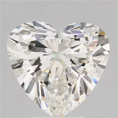 5.08ct G VS1 Rare Carat Ideal Cut Heart Lab Grown Diamond