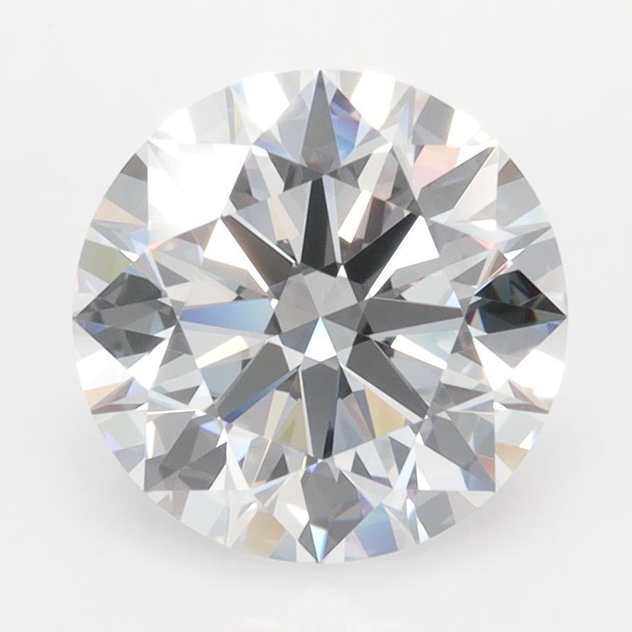 3.25ct E FL Rare Carat Ideal Cut Round Lab Grown Diamond