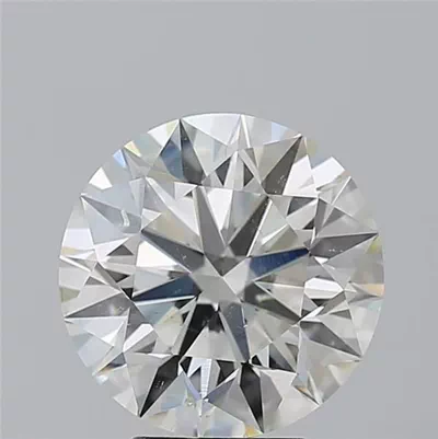 4.00ct J SI2 Excellent Cut Round Diamond