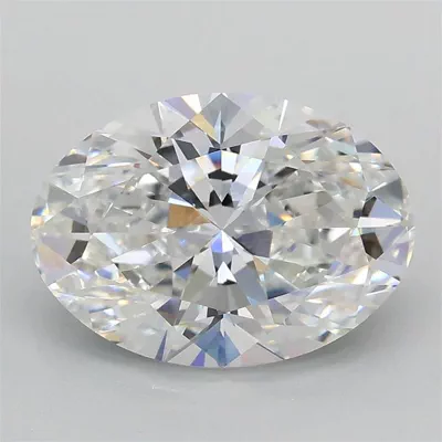 2.03ct E VVS2 Rare Carat Ideal Cut Oval Lab Grown Diamond