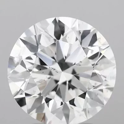 2.60ct D SI2 Excellent Cut Round Diamond