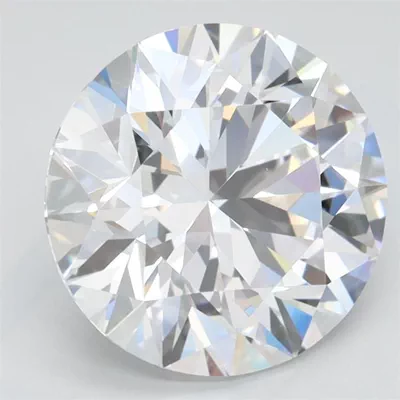 3.10ct D IF Rare Carat Ideal Cut Round Lab Grown Diamond