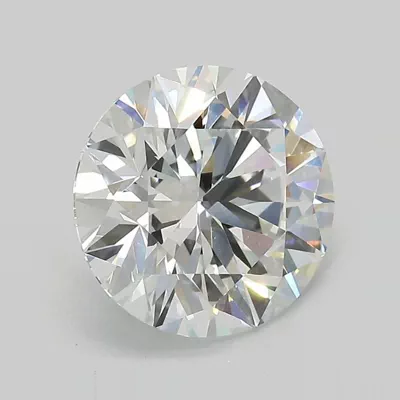 3.77ct F VVS2 Rare Carat Ideal Cut Round Lab Grown Diamond
