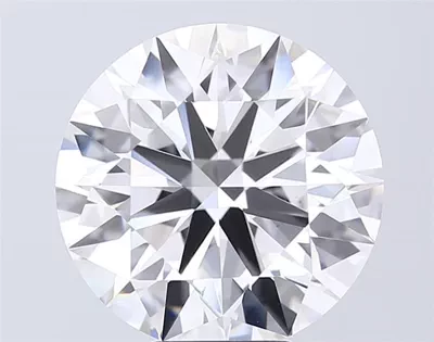 7.03ct D VS1 Rare Carat Ideal Cut Round Lab Grown Diamond