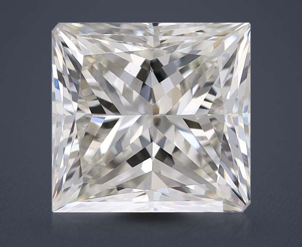 0.81ct J VVS2 Very Good Cut Princess Diamond