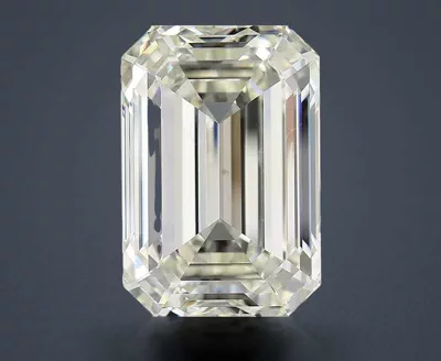 15.01ct J VS2 Rare Carat Ideal Cut Emerald Diamond