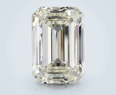 15.01ct J VS2 Rare Carat Ideal Cut Emerald Diamond