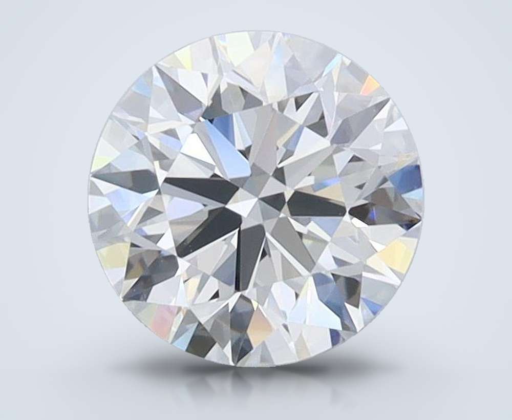 1.29ct D FL Rare Carat Ideal Cut Round Lab Grown Diamond