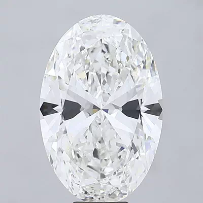 12.02ct F VVS2 Rare Carat Ideal Cut Oval Lab Grown Diamond