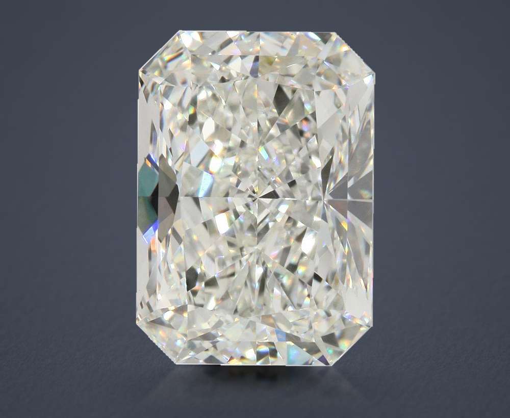 4.95ct G VVS2 Rare Carat Ideal Cut Radiant Lab Grown Diamond