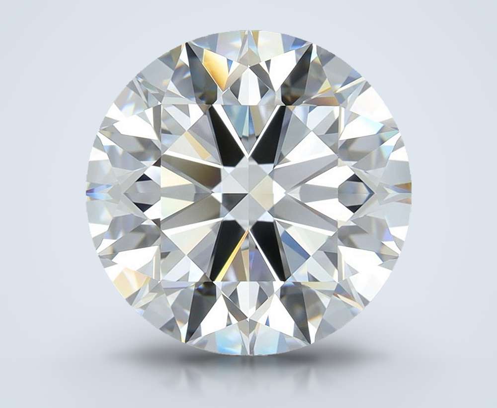 7.01ct D FL Rare Carat Ideal Cut Round Diamond