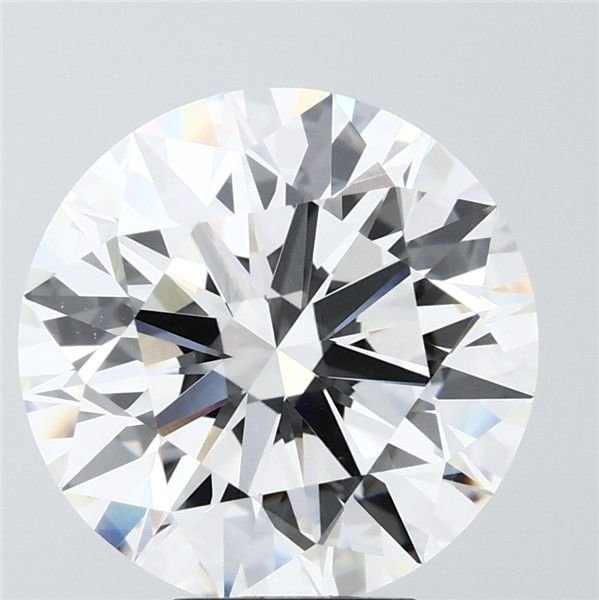 7.05ct G VVS2 Rare Carat Ideal Cut Round Lab Grown Diamond