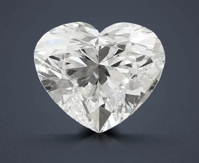1.01ct E VS1 Rare Carat Ideal Cut Heart Lab Grown Diamond
