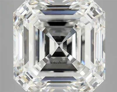 8.10ct F VVS2 Rare Carat Ideal Cut Asscher Lab Grown Diamond