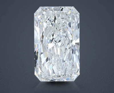 3.01ct G SI2 Rare Carat Ideal Cut Radiant Diamond