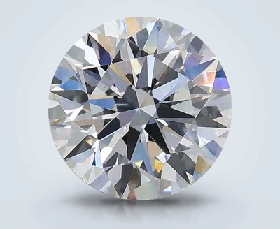 1.24ct D VS2 Rare Carat Ideal Cut Round Lab Grown Diamond