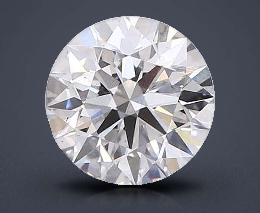 1.55ct H VS1 Rare Carat Ideal Cut Round Lab Grown Diamond