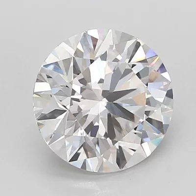 2.54ct D VS1 Rare Carat Ideal Cut Round Lab Grown Diamond