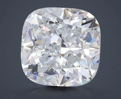 2.04ct F VVS1 Rare Carat Ideal Cut Cushion Lab Grown Diamond