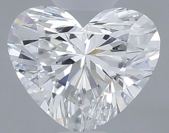 0.63ct F VS2 Rare Carat Ideal Cut Heart Diamond