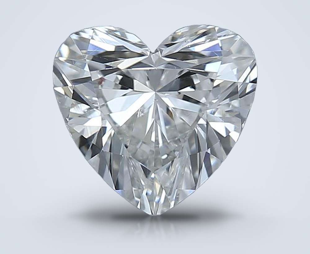 0.70ct J SI1 Excellent Cut Heart Diamond