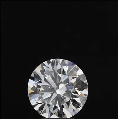 3.14ct H SI1 Rare Carat Ideal Cut Round Diamond