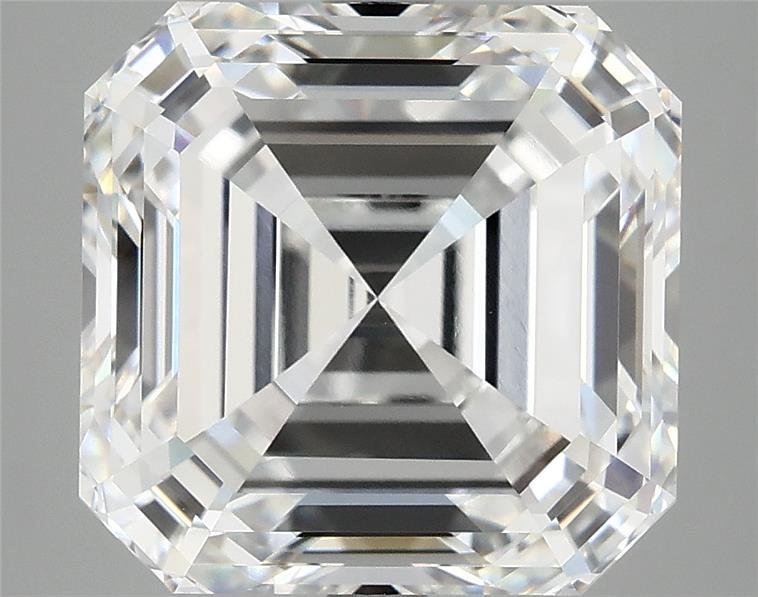 7.03ct F VVS2 Excellent Cut Asscher Lab Grown Diamond