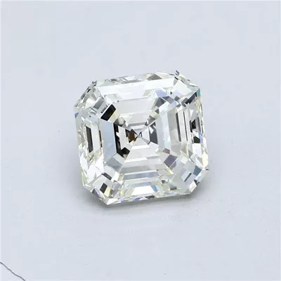 5.00ct K VVS2 Rare Carat Ideal Cut Asscher Diamond