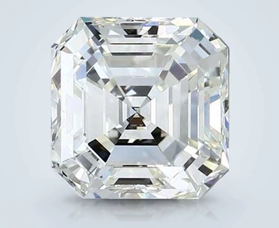 5.00ct K VVS2 Rare Carat Ideal Cut Asscher Diamond