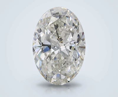 8.08ct H SI2 Rare Carat Ideal Cut Oval Diamond
