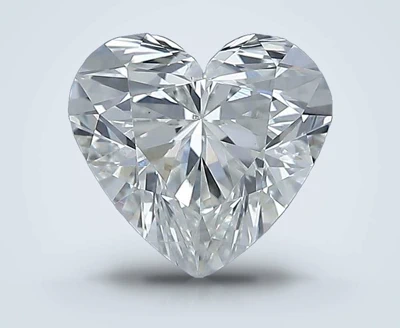 0.91ct J SI1 Rare Carat Ideal Cut Heart Diamond